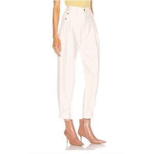 Re/Done 40’s Zoot Jeans in vintage white